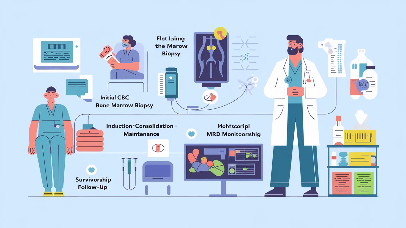 از تشخیص تا درمان سرطان خون: مروری بر مراحل تخصصی پزشکی
